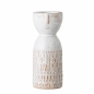 Preview: Embla Vase aus Steinzeug - weiß