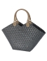 Preview: Handed by Sweetheart - Shopper with PU handles M - Dark Grey