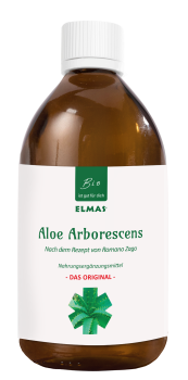 Elmas BIO Aloe Arborescens - DAS ORIGINAL - 480ml