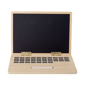 Spielzeug-Laptop Dac aus Holz