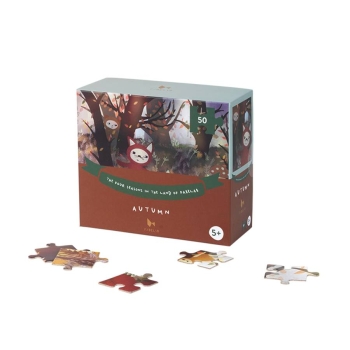 Fabelab Puzzle 50 Stück - Herbst