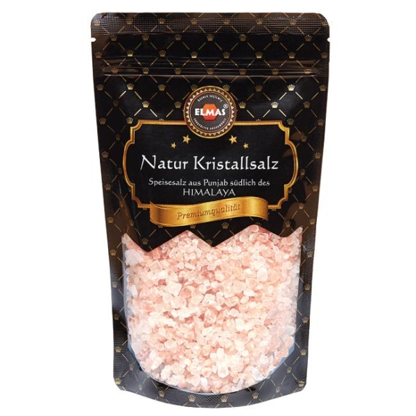 Elmas BIO Natur Kristallsalz (Grob) 1000gr