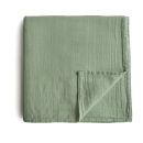 Mushie Swaddle Mulltuch - Sage